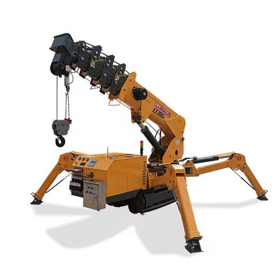 Equipamento de construção Telescópica Boom 1Ton-8 Tonhas Aracnídeos guindastes eléctricos de potência dupla