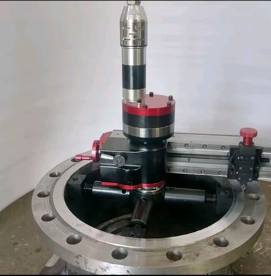 XDEM Reparação de flange portátil com face de flange pneumática