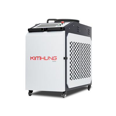 Máquina de limpeza a laser de alta velocidade 1500W 2000W Ar de resfriamento Material inoxidável Metal resina de óleo de remoção de camada de oxidação