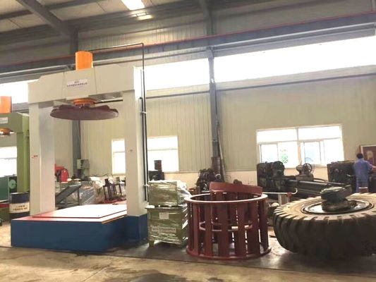 máquina da imprensa do pneu 380V contínuo, máquina de mudança do pneu 200T