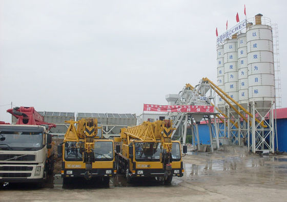 Maquinaria de construção de estradas de tratamento por lotes concreta automática da planta de HZS240 240m3/H