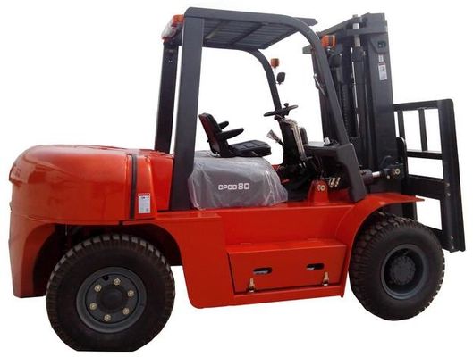 Diesel de 8 toneladas da maquinaria da logística de YTO 88.2kw - empilhadeira posta