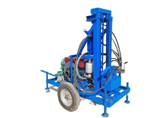 poço de água 450rpm hidráulico portátil de 200m que fura Rig For House Yard