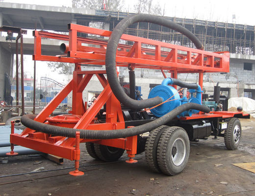 Máquina de furo boa portátil de 132kw 300m para a fundação da ponte