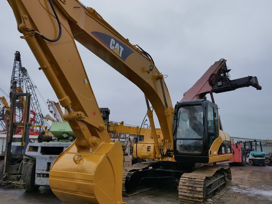 capacidade hidráulica de Used Cat 3200kg da máquina escavadora da esteira rolante 320C